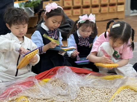 솔솔~ 향기로운 편백나무를 옮겨요!